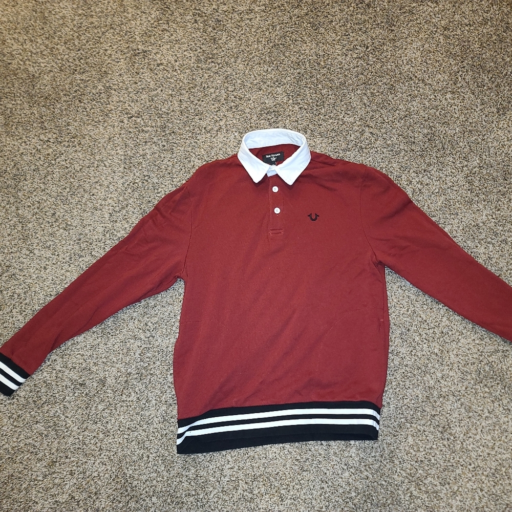 True Religion Rugby Pullover · Size: S